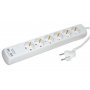 MITEA Produžni kabl sa 6 utičnica (3x1.5mm) 2m +2xUSB - slika 1