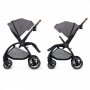 KINDERKRAFT Kolica 2U1 EVOLUTION COCOON platinum grey - slika 2