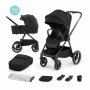 KINDERKRAFT Kolica 2U1 NEA midnight black - slika 1