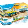 PLAYMOBIL Family Fun Automobil sa kanuom - slika 1
