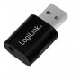 LOGILINK USB Audio Adapter crni 1x3.5mm - slika 1