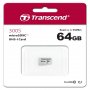 TRANSCEND Micro SD 64GB Class 10, Ultra High Speed Class 1 U1 TS64GUSD300S - slika 1