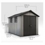 CURVER Baštenska kuća Oakland 7511 CU 230391 - slika 3