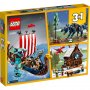 LEGO 31132 Vikinški brod i Midgard zmija - slika 2