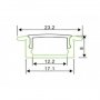 DAWN Led profil LL-ALP001-R komplet - slika 2