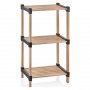 BIENWOOD BIE9003 polica na 3 nivoa drvo plastika 30 x 40 x 72,5CM - slika 1