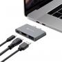 CANYON Dual port 3-u-1 HUB za Apple Mac uređaje, DS-1 (CNS-TDS01DG) - slika 1