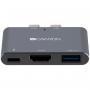 CANYON Dual port 3-u-1 HUB za Apple Mac uređaje, DS-1 (CNS-TDS01DG) - slika 2