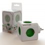 ALLOCACOC PowerCube Original 5xSchuko Zelena - slika 2