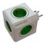 ALLOCACOC PowerCube Original 5xSchuko Zelena - slika 1