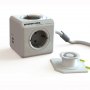 ALLOCACOC PowerCube Extended USB 4xSchuko + dual USB, kabl duž.3m - slika 2