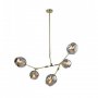 RUSTIK 91 luster 5*E27 mesing - slika 1