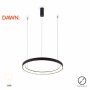VESTA 356 visilica 48W 3000K crna (O 580 mm) - slika 1