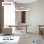 VESTA 365 visilica led 60W 3000K bruseno zlato (O 780 mm) - slika 2
