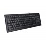 A4 TECH KR-85 ComfortKey, PS/2, YU, crna tastatura - slika 1