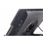 GEMBIRD Postolje sa hladnjakom za laptop do 17 inča, 15cm ventilaror, podešavanje visine, LED (NBS-1F17T-01) - slika 3