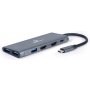 GEMBIRD USB-C 3-in-1 hub,  2x HDMI, 3x USB3.1, 1x USB-C (A-CM-COMBO3-01) - slika 2