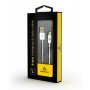 GEMBIRD USB 2.0 na 8-pinski kabl (Lightning konektor za iPhone, iPad), Beli, 1m (CC-USB2P-AMLM-1M-W) - slika 2