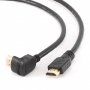 GEMBIRD HDMI 4K kabl, pozlaćen, sa konektorom od 90 stepeni, 3m (CC-HDMI490-10) - slika 1