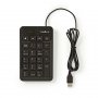 NEDIS USB KBNM100BK numerička tastatura - slika 1