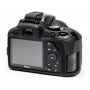 EasyCover Zaštitna maska za Nikon D3500 crna - slika 2