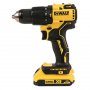 DeWALT Akumulatorski set  DCK2062D2T (DCD709 + DCF809 + 2 x baterija 18V/2Ah + punjač + kofer) - slika 2