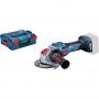 BOSCH Akumulatorska ugaona brusilica GWX 18V-15 SC, 125mm, bez baterije i punjača, 06019H6500 - slika 1