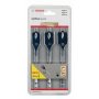 BOSCH 3-delni set pljosnatih burgija za glodanje Self Cut Speed 2608587011, 20,0; 22,0; 25,0 mm - slika 1