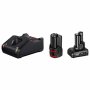 BOSCH Starter set baterije 1 x GBA 12V 4,0 Ah + 1 x GBA 12V 2,0 Ah + punjač GAL 12V-40 (1600A01NC9) - slika 1