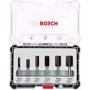 BOSCH Komplet ravnih glodala, 6 komada, držač od 8 mm 2607017466 - slika 1