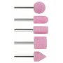 BOSCH 5-delni set brusnog kamenja 1609200286, Prihvat 6 mm; granulacija 60; 25; 15; 15; 25; 20 x 24; 30; 30; 25; 25 mm - slika 1