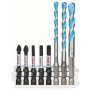 BOSCH Hex-9 MultiConstruction 5,6,8mm; Impact Power bit 50mm PH2, PZ2, T20, T25, T30 2608577144 - slika 1