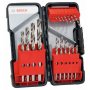 BOSCH 18-delni Toughbox set burgija za metal HSS-G, DIN 338, 135° 2607019578 - slika 1