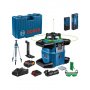 BOSCH GRL 650 CHVG rotacioni laser - zelene linije + stativ BT 300 HD, 18V ProCORE, 1x4,0Ah, 06159940PS - slika 1