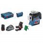 BOSCH GLL 3-80 CG LB laser za ukrštene linije, zeleni zrak - slika 2