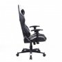 REDRAGON Gaia Gejmerska stolica C211, Crna/Bela,045420 - slika 3
