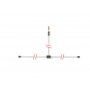 NEDIS ANFMTB105GY20 Sobna FM antena COAX adapter, 2m - slika 1