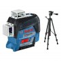 BOSCH plavi alat GLL 3-80 C + BT 150 Linijski laser 3x360° Bluetooth 80m - slika 1