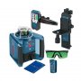 BOSCH plavi alat GRL 300 HVG + WM4 Rotacioni laser sa zelenim linijama - slika 1