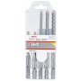 BOSCH 5-delni set hamer burgija SDS plus-5X 2608833910, 5; 6; 6; 8; 10 mm - slika 1