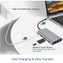 VELTEH USB C HUB 10in1 tip C KT-HUC-10.1 - slika 4
