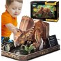 CUBICFUN Puzzle TRICERATOPS DS1052H - slika 1