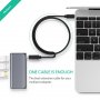 UGREEN USB Tip C M na Tip C F kabl 0.5m ED008 - slika 2
