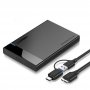 UGREEN US221Kućište za Hard disk 2.5'' SATA USB 3.1 Gen2 + USB-C adapter - slika 1