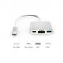 VELTEH Type C HUB na HDMI konvertor 3in1 4K TC2H-300 - slika 1