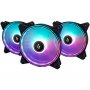 CHIEFTEC Set Ventilatora Chieftronic Nova Set, 3 komada, 120 x 120 x 25mm (NF-3012RGB) - slika 1