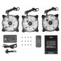 CHIEFTEC Set Ventilatora Chieftronic Nova Set, 3 komada, 120 x 120 x 25mm (NF-3012RGB) - slika 3
