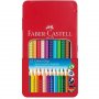 FABER-CASTELL Drvene bojice  Grip Sparkle metalna kutija 1/12 201910 - slika 1