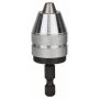 BOSCH Brzostezna glava do 10 mm 2608572072, Prečnik 1,5 - 13 mm; prihvat 1/4'' (spoljni šestostrani prihvat) - slika 1