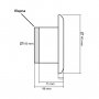 ELEMENTA Izduvni ventilator V02102 - slika 3